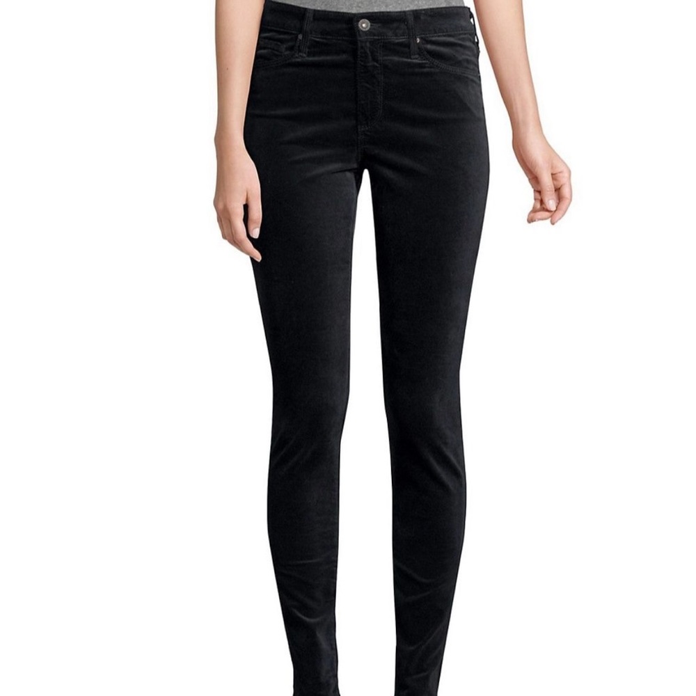 AG farrah high rise velvet jeans